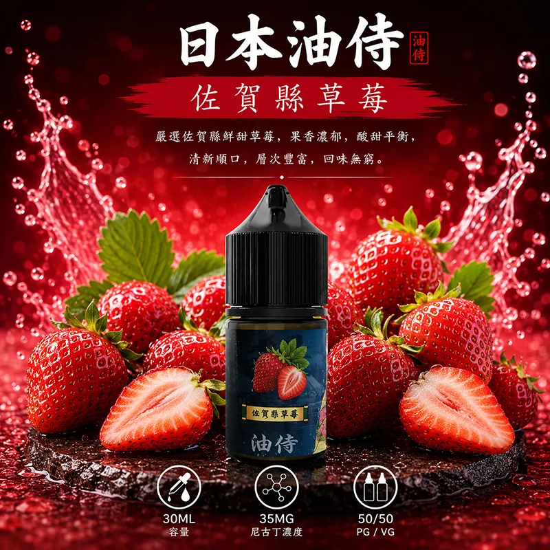 日本油侍 進口小煙油 30ml/35mg:圖片 27